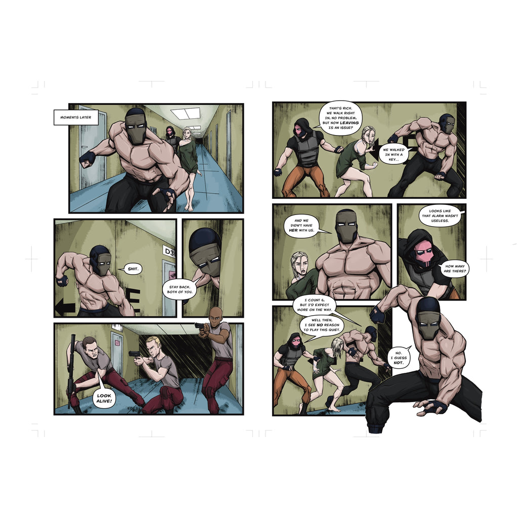 No Time For Heroes Issue One WAVELOOP variant (SFW)